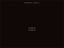 Tablet Screenshot of mackenziecrosley.com